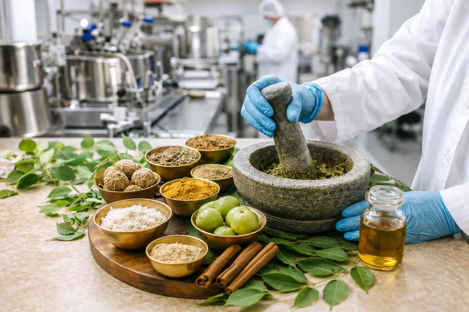 Traditional Ayurvedic Ingredients