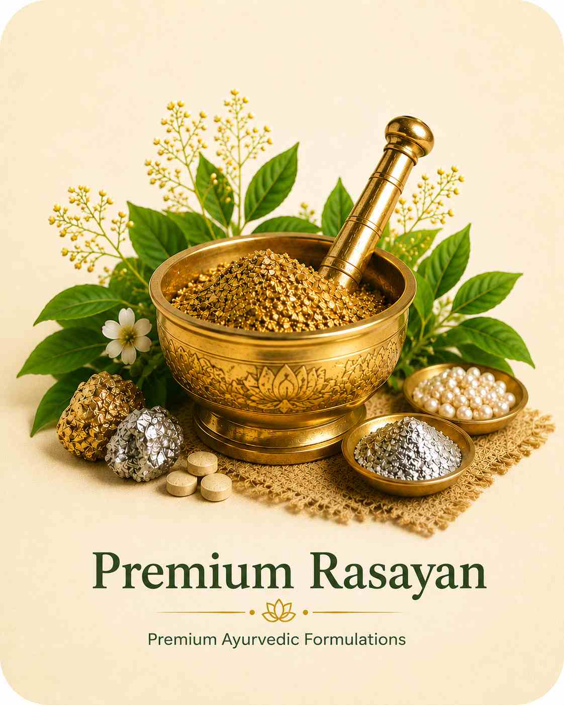 Premium Rasayan (Gold/Silver Bhasma formulation)